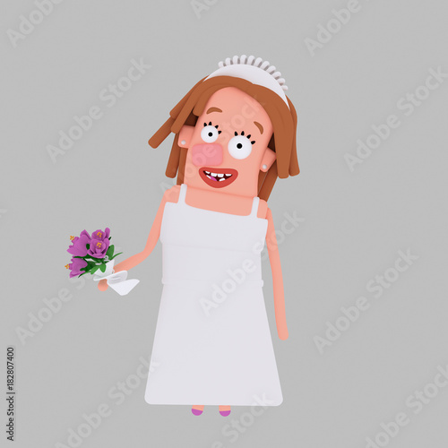 Beautiful bride
Isolate. Easy background remove. Easy color change. Easy combine! For custom illustration contact me. photo