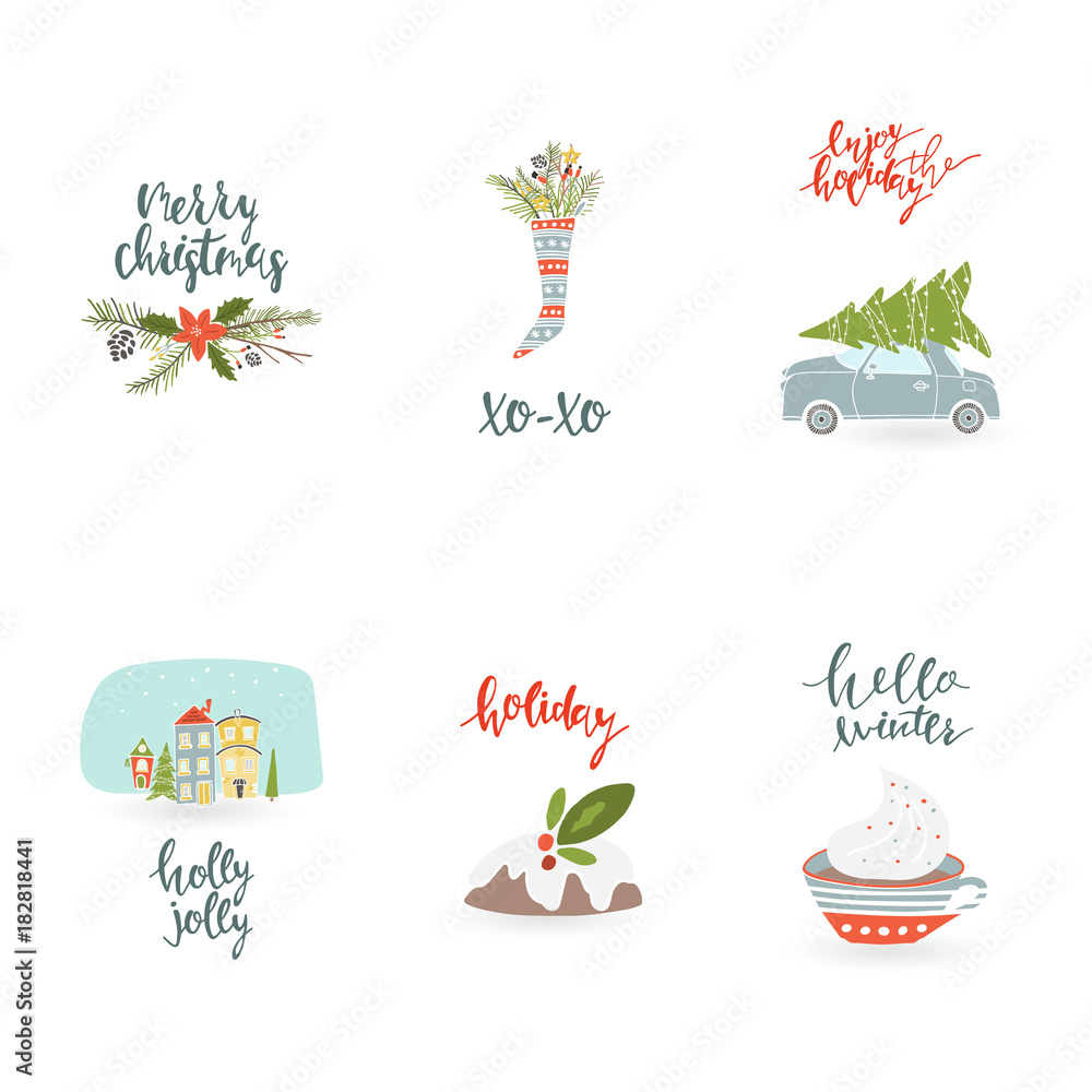 Collection Christmas greetings