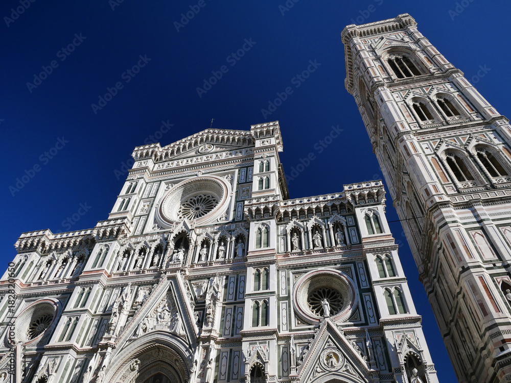 Fototapeta premium Florence Cathedral - The Duomo and Camponile