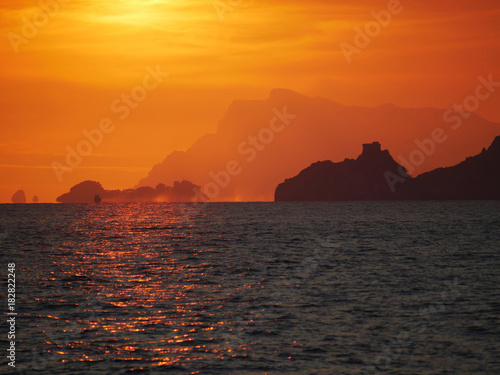 Amalfi Coast Sunset