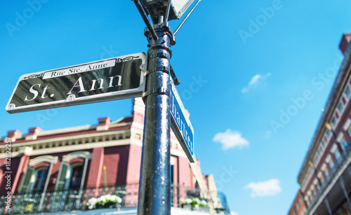 Street signs in New Orleans