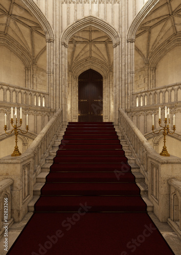 3D Rendering Fairy Tale Palace © photosvac