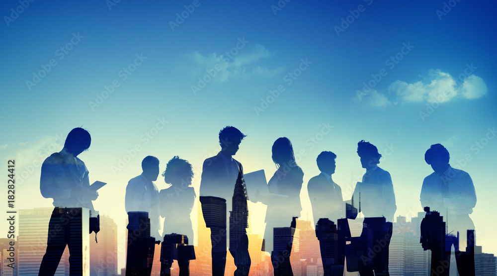 Group of diverse business people are having a meeting Group of diverse business people are having a meeting