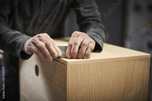 Working cabinetmaker