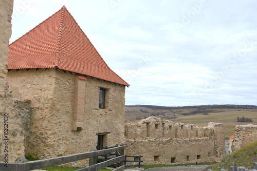 Medieval fortress in Feldioara, Marienburg, built by the teutonic knights 900 years ago.