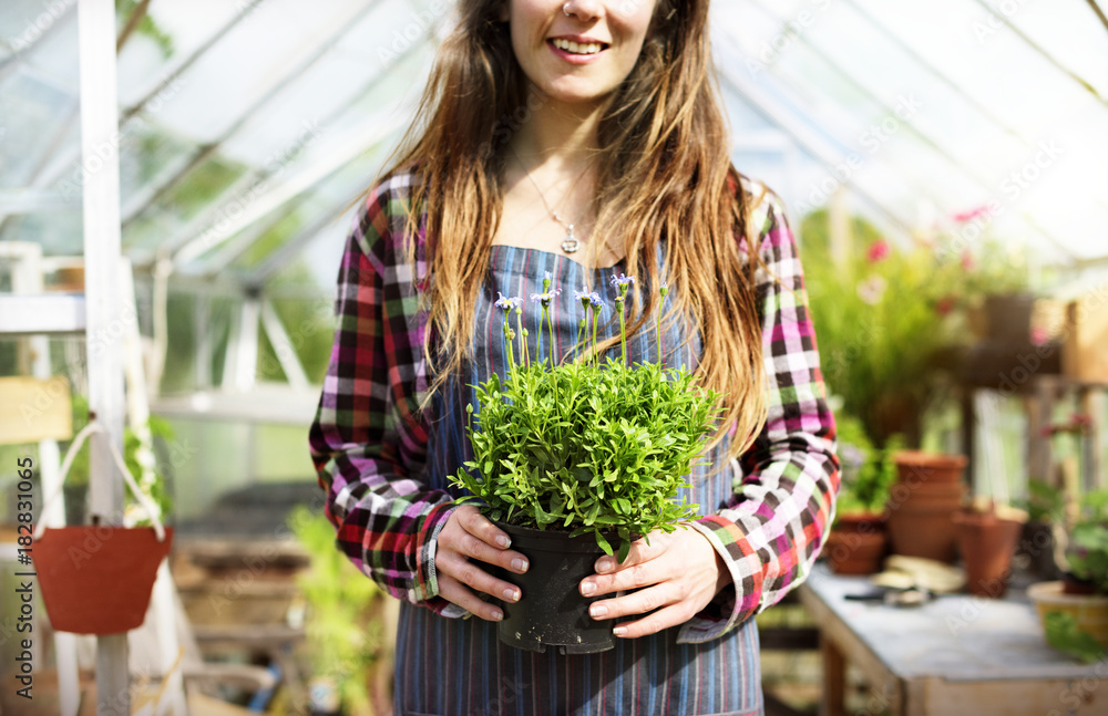 Cultivate Garden Nature Seasonal Growth Concept Cultivate Garden Nature Seasonal Growth Concept