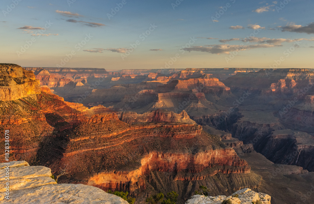 Sunrise over the Grand Canyon