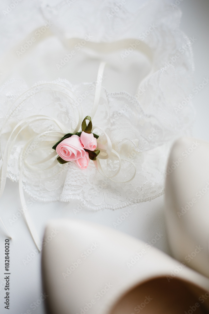 Fashion detail image of a bride wearing. shoess Fashion detail image of a bride wearing. shoess