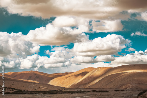 Himalaya mountains sky