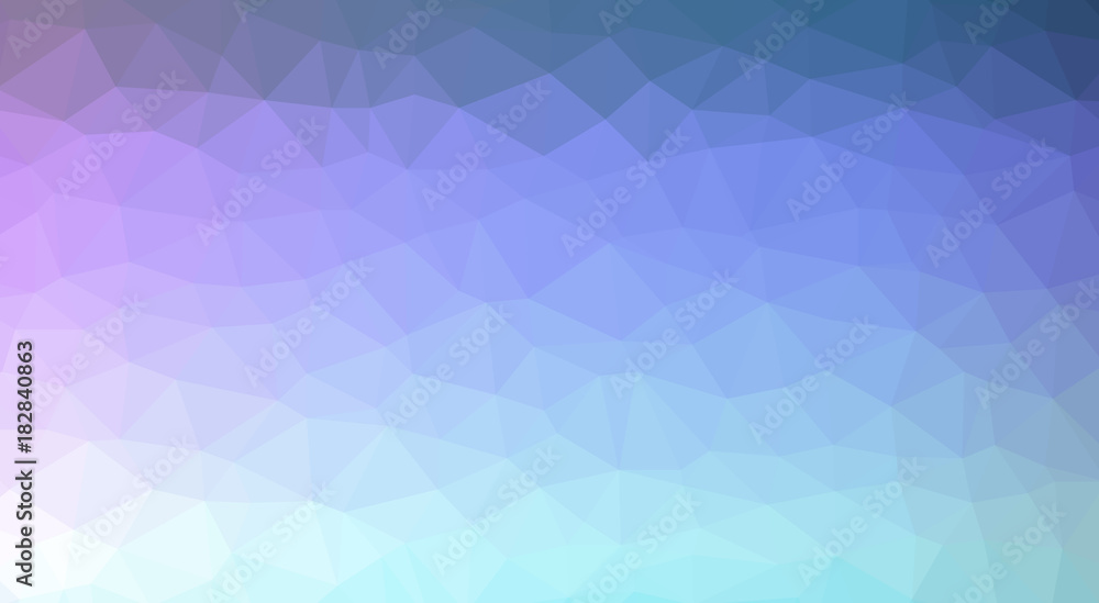 Low Poly abstract background with colorful triangular polygons