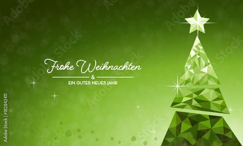 Weihnachten Tannenbaum - Grün DE