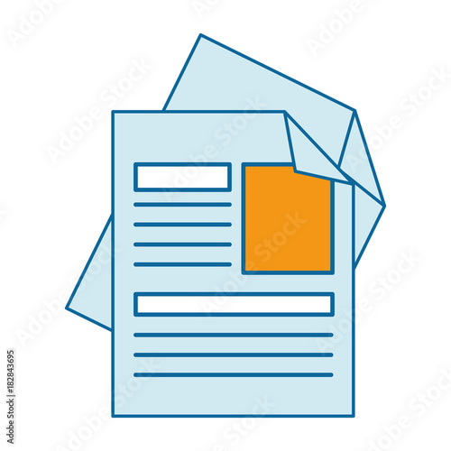 curriculum vitae isolated icon vector illustration design