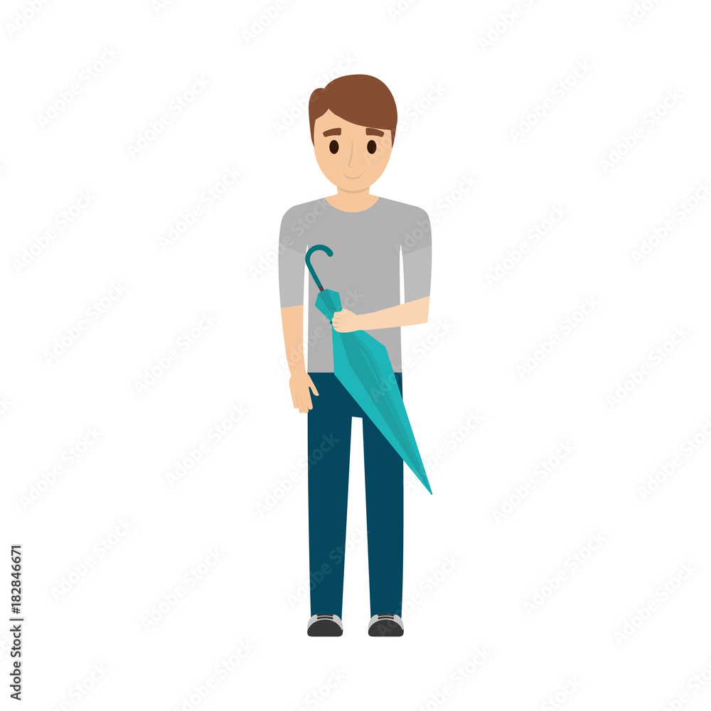 cartoon young man icon cartoon young man icon