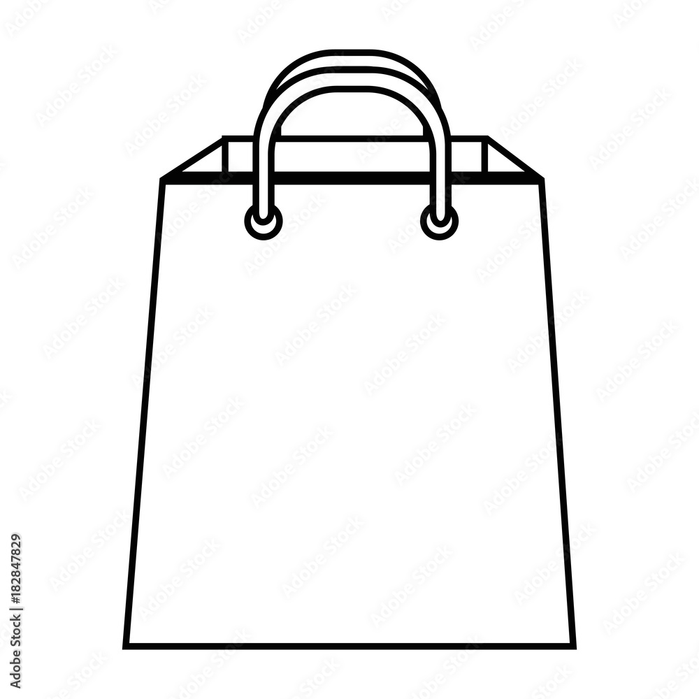 shopping bag isolated icon vector illustration design shopping bag isolated icon vector illustration design