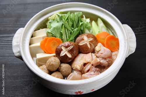 фотографія Japanese hot pot CHANKO-NABE