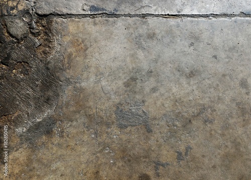 dirty cement floor for background 