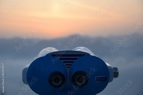 Binoculars & Sunrise