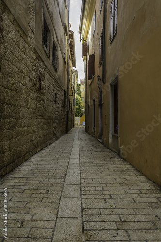 little street in Porec