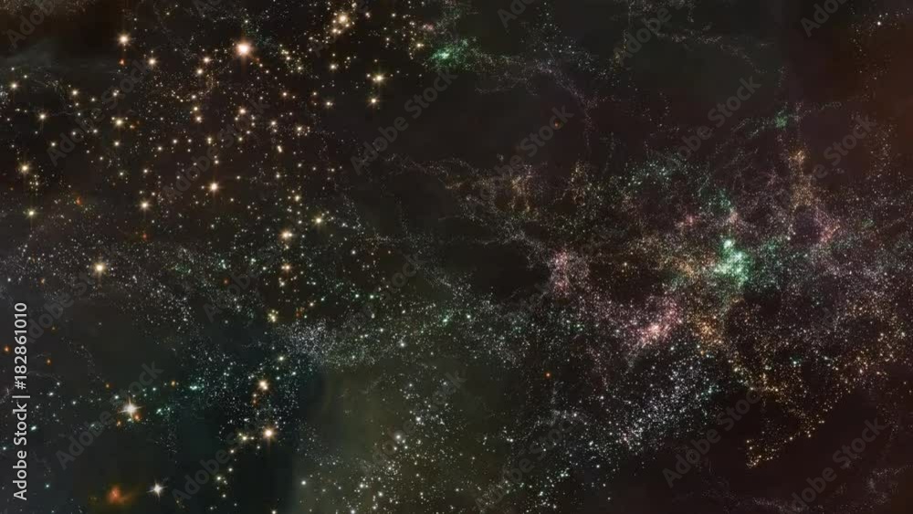 Space 2177: Traveling through star fields in outer space (Loop). Space 2177: Traveling through star fields in outer space (Loop).