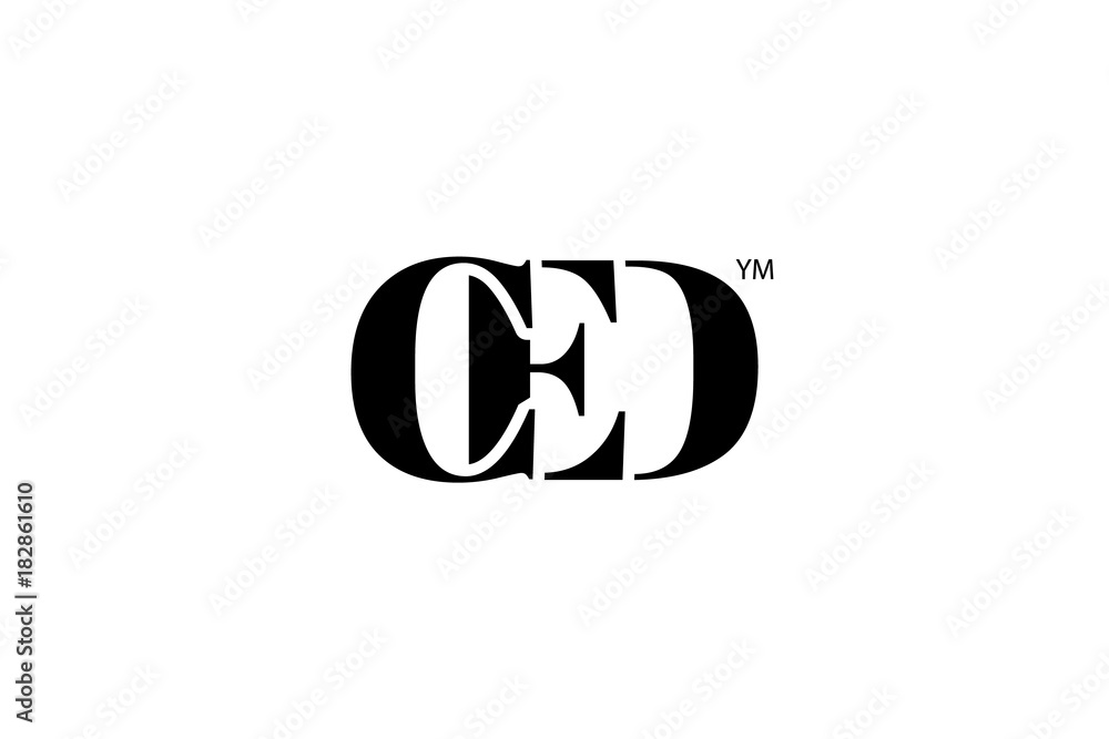 ced-logo-branding-letter-vector-graphic-design-useful-as-app-icon