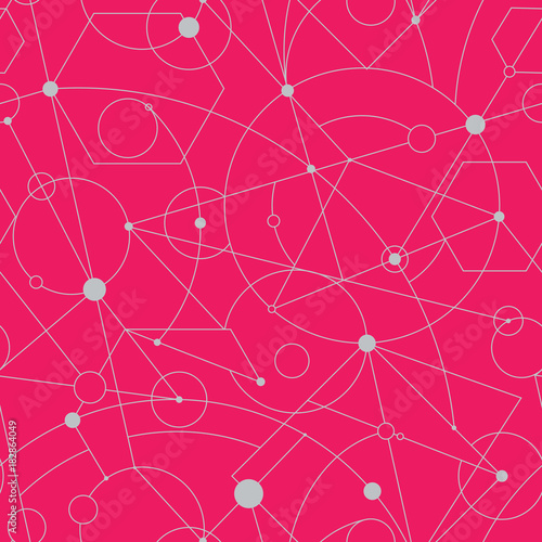Grid seamless pattern with ...