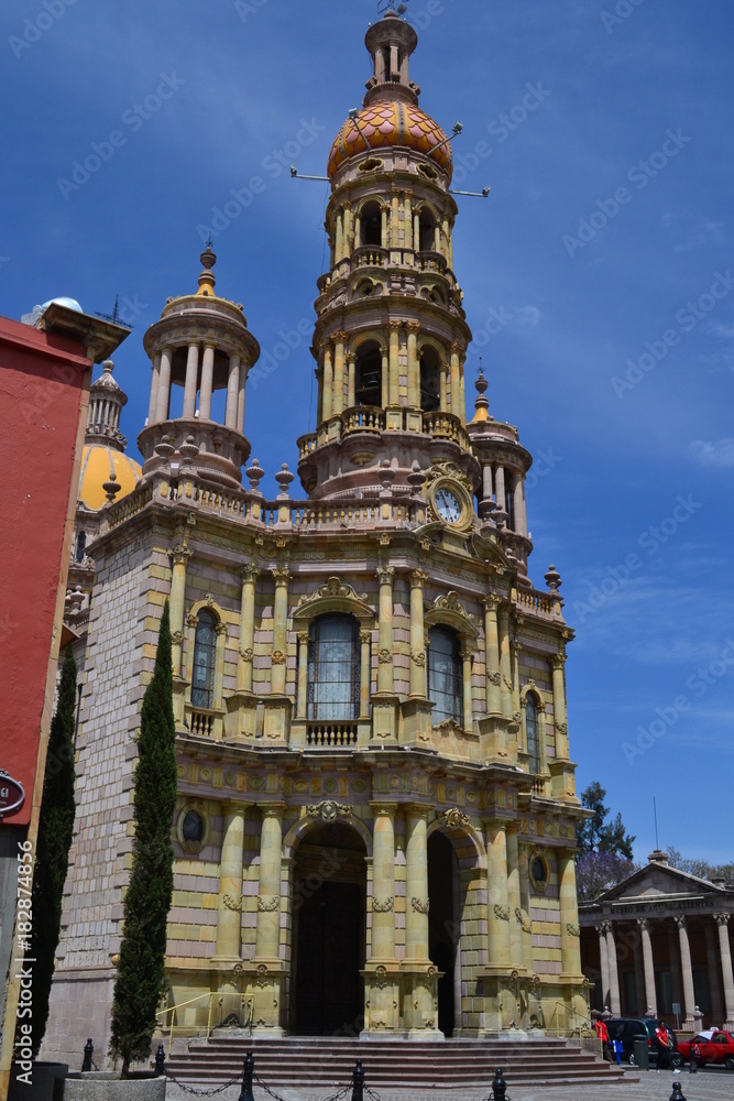 Obraz premium templo san antonio aguascalientes mexico