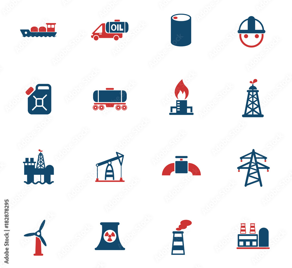 industry icon set industry icon set