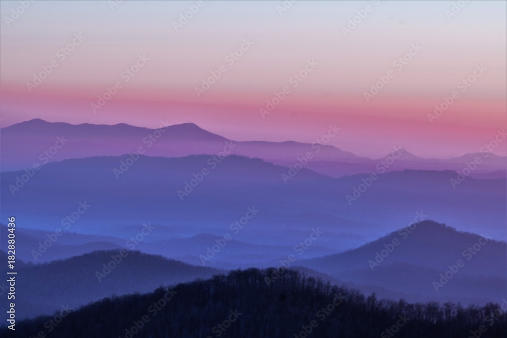 Sunrise Smoky Mountains