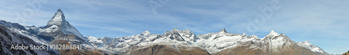 Panorama Zermatt Matterhorn © Matthias Rickli