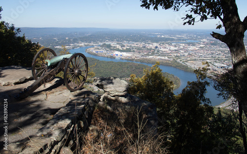 Obraz na plátně Canon Over Chattanooga
