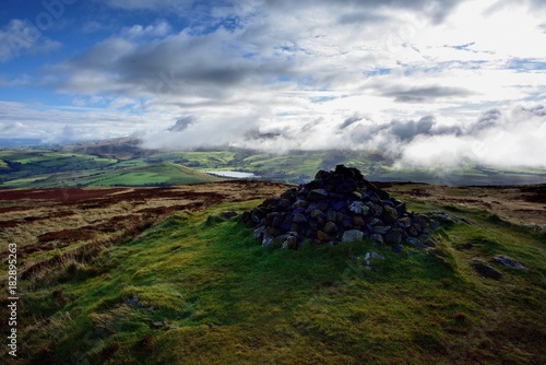 Low Clouds over the Bassenthwaite valley photo