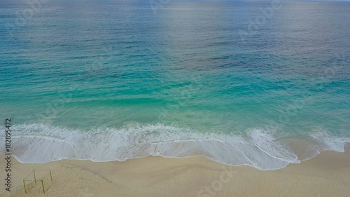 Wallpaper Mural View from the drone on an exotic beach Torontodigital.ca