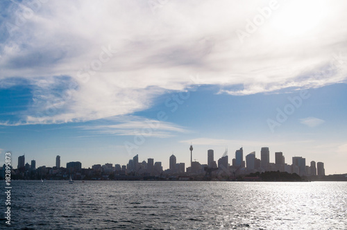 Sydney cityscape urban background