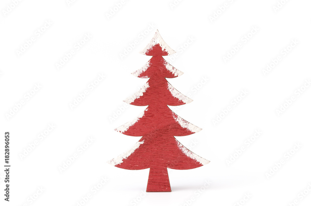 Obraz premium Tannenbaum mit Schnee