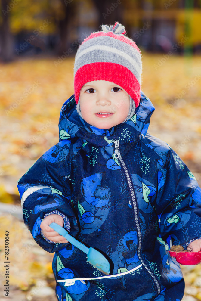 beautiful child playing on the playground beautiful child playing on the playground