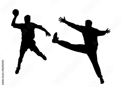 Handball player and goalkeeper