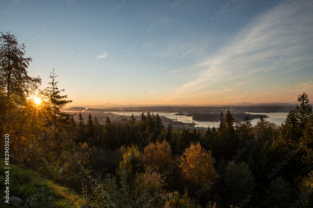 Sunrise on Cypruss Hill Vancouver 