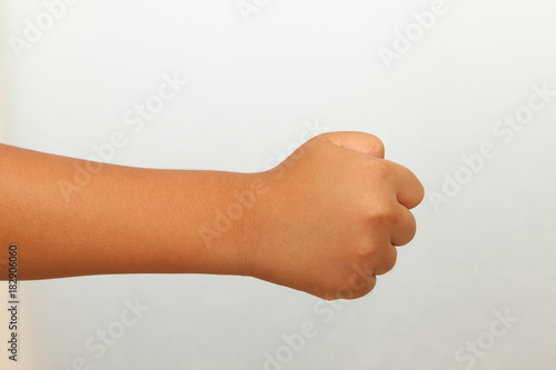 子供の握りこぶし