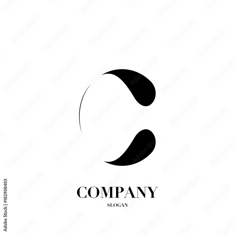 Abstract letter c logo design vector template Abstract letter c logo design vector template