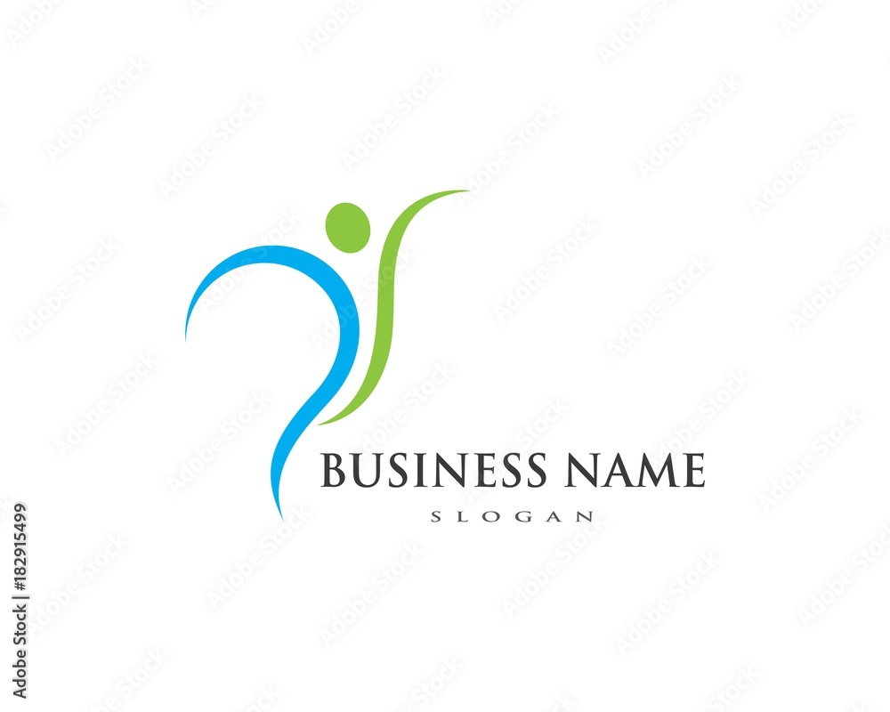 Fototapeta premium Healthy Life Logo