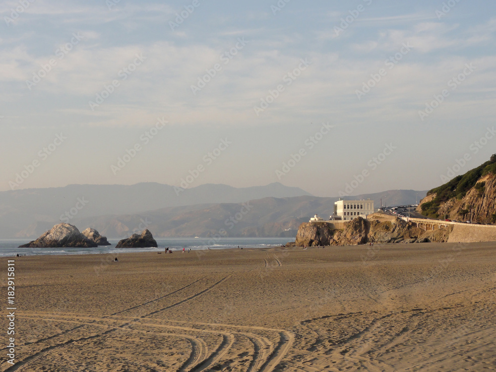 Obraz premium Ocean Beach, San Francisco
