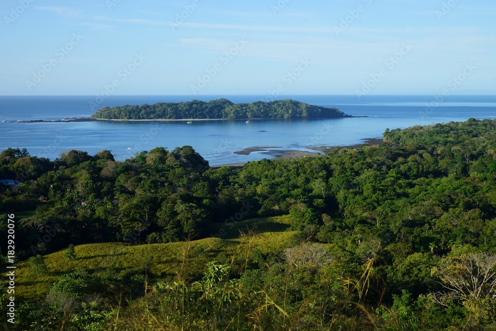 View over Isla Gobernadora, Panama from Santa Catalina Villarge