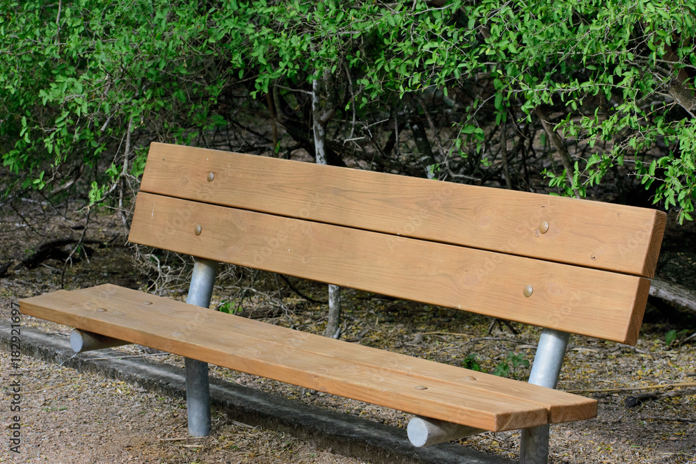 Naklejka premium Park Bench