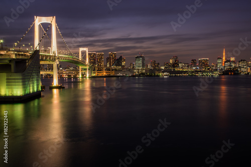 Fototapeta Naklejka Na Ścianę i Meble -  Tokyo rainbow bridge