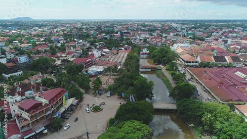 Cambodge Siem Reap vu du ciel