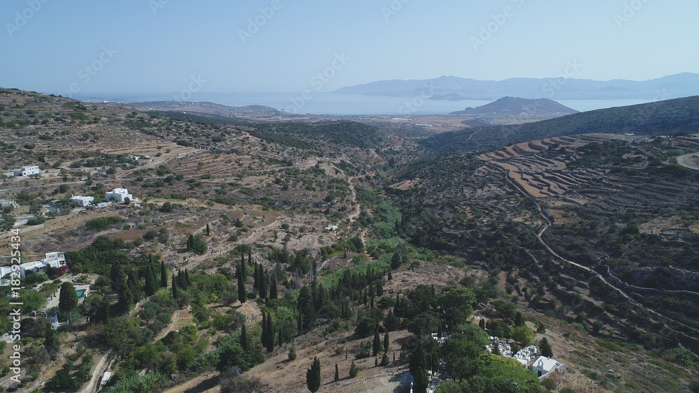 Grèce Cyclades île de Paros Village de Lefkes