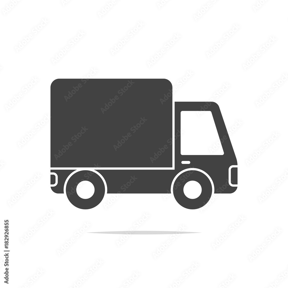 Truck icon vector Truck icon vector