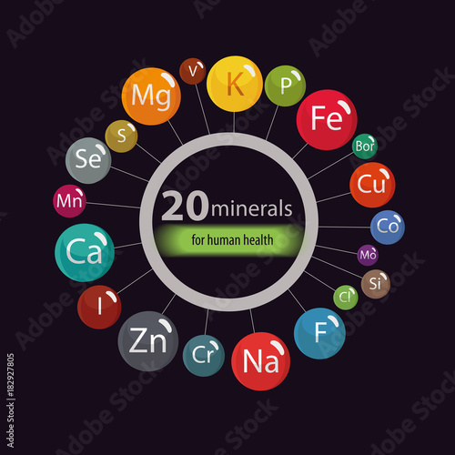 20 minerals