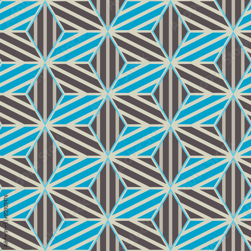 Seamless mosaic pattern. Geometric background. Vector Illustration.