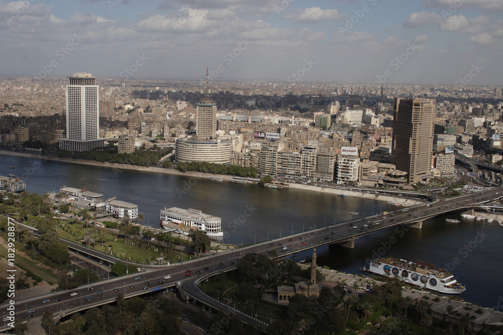 Cairo from Cairo tower